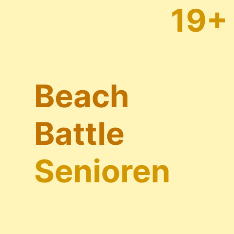 Senioren Beach Battle